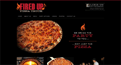 Desktop Screenshot of fireduppizzatruck.com